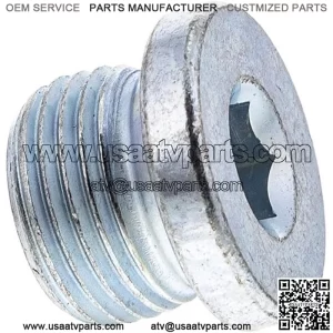 Polaris Ranger Plug, 18 mm x 1.5 mm, Genuine OEM Part 3040196, Qty 1