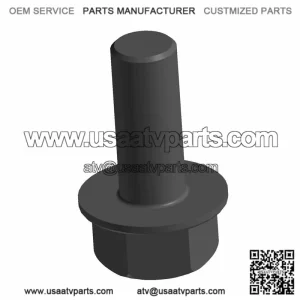 Polaris SCR-HXFL-M8X1.25X20 8.8 ZPB, Genuine OEM Part 7521168, Qty 1