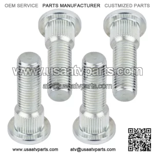 4 Rear Wheel Hub Stud Bolt for Honda TRX450 Es S Foreman 450 4X4 Es S 1998-2001 (For: Honda)