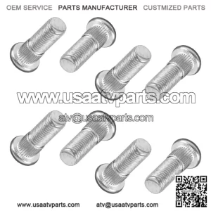 8 Front or Rear Hub Stud Bolt Fits Kawasaki Brute Force 750 KVF750 4x4I 2008-11 (For: Kawasaki)