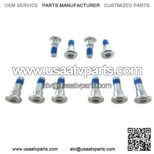 '04-'14 TRX450R & '02-'14 400X Honda Sportrax BRAKE ROTOR BOLT KIT FRONT & REAR