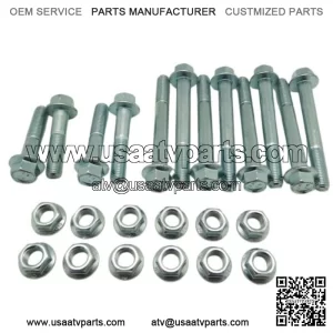 SPECBOLT ATV FRONT SUSPENSION BOLT KIT FOR HONDA TRX450R TRX450ER SHOCK & A-ARMS