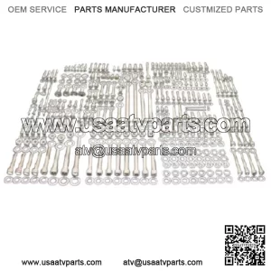 HONDA TRX450R TRX 450R POLISHED STAINLESS STEEL ATV BOLT SCREW KIT SET