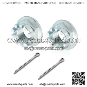 Axle Nut W/Pin For Honda Foreman 450 TRX450 FE/FM TRX450S TRX450ES 4x4 1998-2004