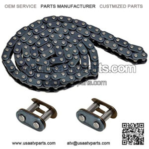 T8F Sprocket Chain With Spare Master Link for 2 Stroke 47cc 49cc Chinese Mini ATV Dirt Quad Pocket Bike Minimoto Parts