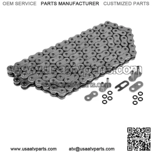 O-Ring Steel Drive Chain for Polaris Trail Blazer 250 2001 2002 2003 04 05 2006