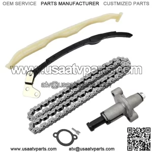Cam Timing Chain Guides Tensioner Kit for Yamaha Rhino 660 YXR660 2004-2007 (Fits: Yamaha Rhino 660)