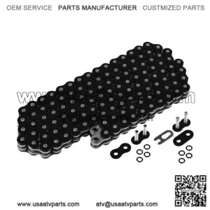 O-Ring Drive Chain for Honda TRX450R 2004 2005 2006 2007 2008 Black (For: Honda)