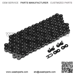 Black Drive Chain for Honda TRX450ER Electric Start 2006-2014 (For: Honda)