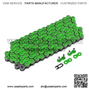 Green Drive Chain for Honda TRX450ER Electric Start 2006-2014 (For: Honda)