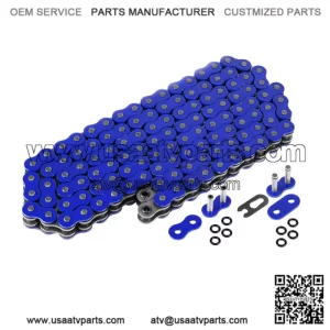 O-Ring Blue Drive Chain for Yamaha Raptor 700 YFM700R Se 2006-2013 (For: Yamaha Raptor 700)