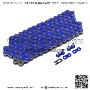 Blue Drive Chain for Yamaha Blaster 200 YFS200 1988-2006 (For: Yamaha YFS200)