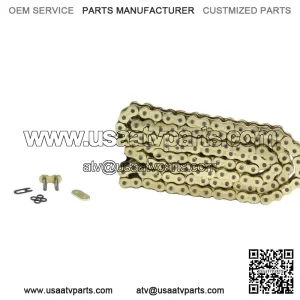 Gold 520 Chain O-Ring Drive Chain Yamaha for YFZ450R YFZ 450 RSE Raptor 700