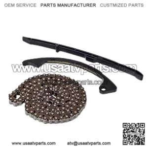 Cam Timing Chain and Guides Compatible with Suzuki Quadsport Z400 LTZ400 LTZ 400 Z 400 2x4 2004-2013 OEM 12771-29F00 12811-07G00