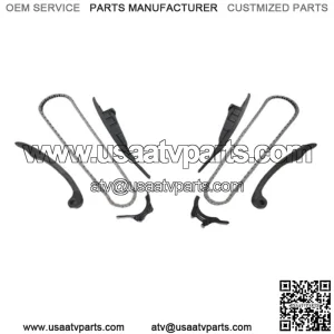 Can Am 1000 1000R Timing Chain and Guide Kit Cam Chains OEM Genuine Set Can-am