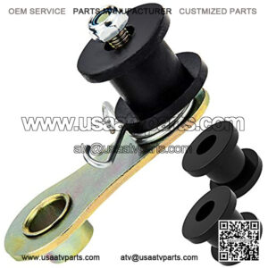 Chain Tensioner, Mellbree Heavy Duty Chain Roller Tensioner with Spring and Three Rollers Compatible with 110cc 125cc 140cc Dirt Pit Mini Bike, ATV and Motorcycle (Three Replacement Wheels)