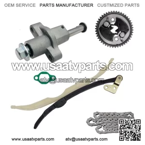 Hisun 500 ATV UTV Engine Timing Chain Repair Kit Guide & Tensioner