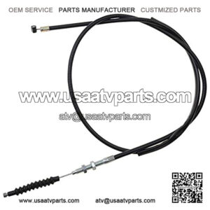 50.59" Clutch Cable with Adjuster Replacement for 200cc 250cc Dirt Pit Bike ATV 4 Wheeler Quad Dune Buggy Go Kart