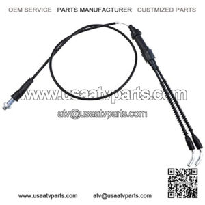 ATV Throttle Cable, TORS Eliminator Replacement Throttle Cable for 1987-2006 Yamaha Banshee 350 YZ350, 01-0813