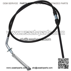 50.5 Inch Front Drum Brake Cable Set for Yamaha Breeze YFA1 Moto-4 YMF80 Water-Cooled ATV (2 pcs/Set)