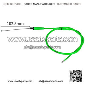 Replacement Throttle Cable Motorcycle Throttle Cable 110cm Adjustable Throttle Cable 100cm For NC engine YAMAHA HONDA SUZUKI SSR APOLLO Mini Bike Pit Bike Motorcross (green)