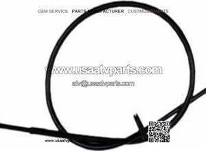 1979-1981 ATC110 ATV and UTV Motion Pro Black Vinyl Throttle Cable
