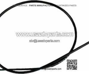 1986-1987 TRX 350 ATV and UTV Motion Pro Black Vinyl Choke Cable