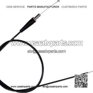 2003-2006 KFX 80 ATV and UTV Motion Pro Black Vinyl Throttle Cable