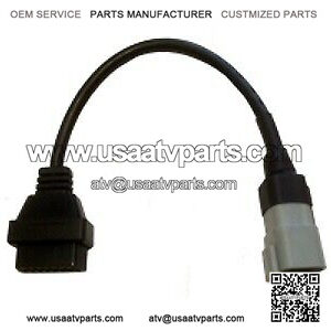 6 pin to OBD2 Diagnostic Cable Adapter For BRP MOTO ATV UTV Motorcycle Bike