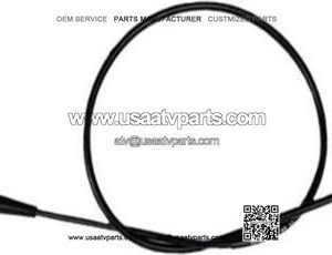 1986-1987 TRX 350 ATV and UTV Motion Pro Black Vinyl Throttle Cable
