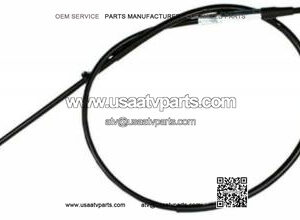1985-1986 LT230GE ATV and UTV Motion Pro Black Vinyl Throttle Cable