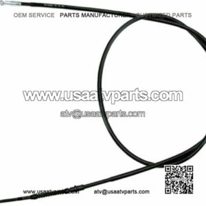 2016 TRX 250TM Recon ATV and UTV Motion Pro Black Rear Hand Brake Cable