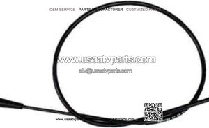1985-1987 TRX 250 ATV and UTV Motion Pro Black Vinyl Throttle Cable