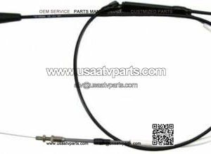 1995-1997 Scrambler 400 4x4 ATV and UTV Motion Pro Black Throttle Cable