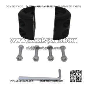 Winch Cable Hook Stopper Rubber Line Stop Hook Saver For ATV UTV Winches