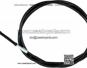 1987-1988 TRX 125 ATV and UTV Motion Pro Black Vinyl Rear Hand Brake Cable