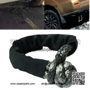 Car ATV UTV Off-Road Towbar Connecting Rope Nylon Towing Winch Pull Line Cable