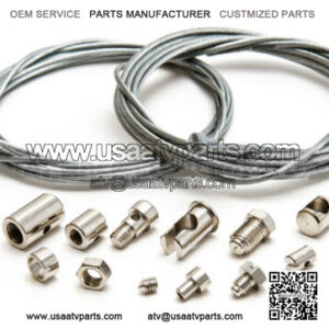 Throttle Clutch Cable Repair Kit Motorcycle ATV UTV MX Dirt Bike Universal