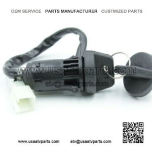 Ignition Key Switch Universal Cable Connections On Off Switch Fits Most ATV UTV