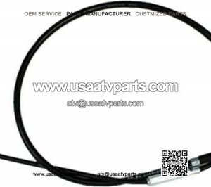 1986-1988 TRX 200SX ATV and UTV Motion Pro Black Vinyl Choke Cable