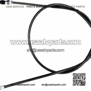1987-1996 LT-4WD QuadRunner 250 ATV and UTV Motion Pro Black Speedo Cable