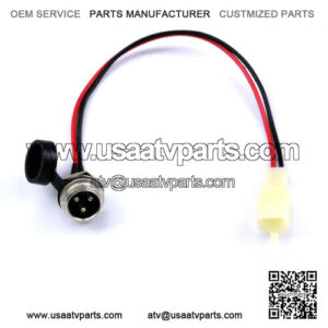 3 Pin Charging Cable Wire for Go Kart Mini Quad Scooter Dirt Pit Bike ATV Razor