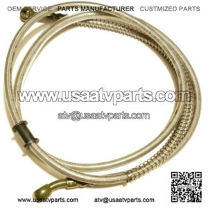 59" Hydraulic BRAKE OIL LINE PIPELINE ATV QUAD GO KART SCOOTER CABLE HOSE 10mm