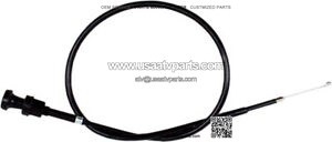 CHOKE CABLE HON ATV BK VINYL
