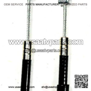 REAR BRAKE CABLE ALPHA SPORTS LG150 ATV - LENGTH = 53.25" - NEW OEM PART