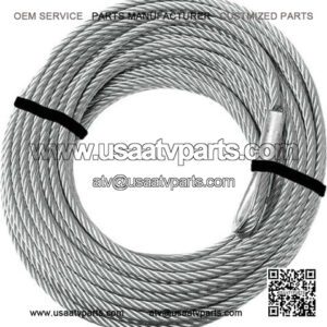 Replacement Stainless Steel Cable 2K Cable 5/32" x 46' ATV-CBL-2K