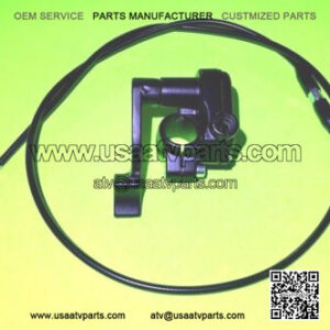 THUMB THROTTLE & THROTTLE CABLE ASSEMBLY  MEERKAT 50 50CC ATV QUAD NEW