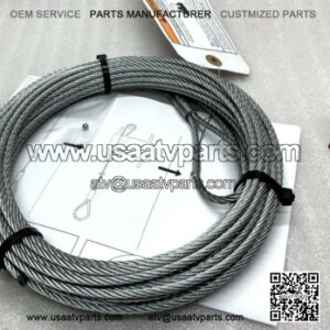 WARN 69336 ATV Replacement Cable 1.5 - 5/32 X 50 FT.