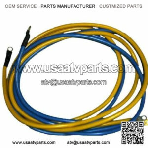 WARN 76856 ATV Power Cables 96", 6 gauge, set of yellow & blue cables