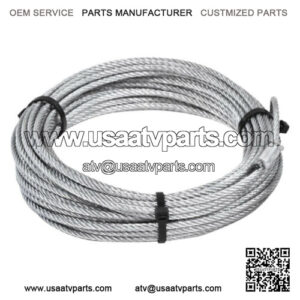 WARN ATV Replacement Cable/Wire Rope 5/32" x 50' for RT15, XT15 & 1.5ci